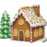 Gingerbread house sticker
