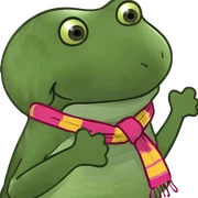 bufo open hug sticker