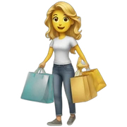 shopping sticker