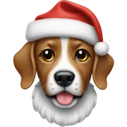 Dog,Christmas  sticker