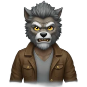 Wolfman sticker