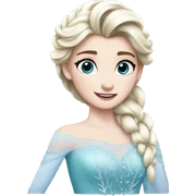 Frozen sticker