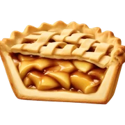 Apple pie sticker