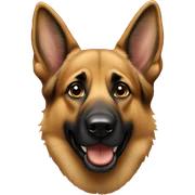 German shepherd  sticker