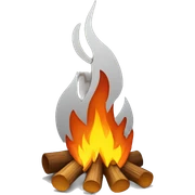 Campfire  sticker