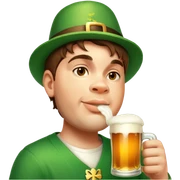 Having a Beer sticker