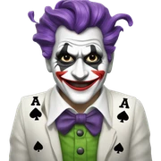 Balatro, on a joker card.  sticker