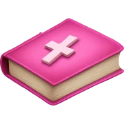 Pink Bible sticker
