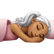 Ariana Grande sleeping sticker