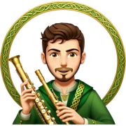 Irish Musician sticker