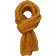 Knitted scarf sticker