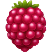 Raspberry sticker