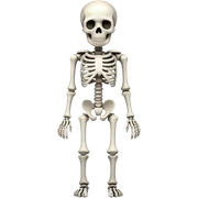 skeleton sticker