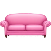 Pink sofa sticker