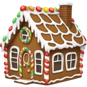 gingerbread house sticker