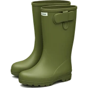 wellies olive green sticker