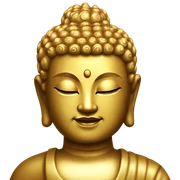 Golden Buddha  sticker