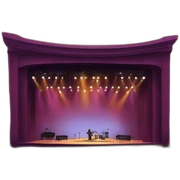 concert stage sticker