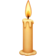 Candle sticker