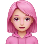 Girly clean Pink
 sticker
