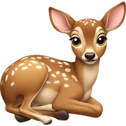 fawn sticker