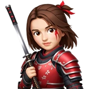 Battle-Ready Samurai sticker