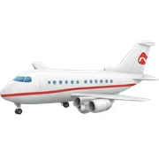 Airplane sticker