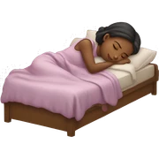 girl sleeping sticker
