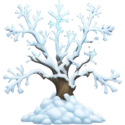 Magic snow  sticker