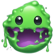 Slime sticker