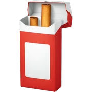 cigarette pack sticker