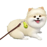 playful dog with tongue out sticker