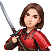 Battle-Ready Samurai sticker