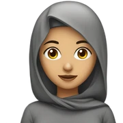 Arabic female student sticker
