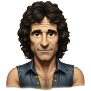 Bon scott sticker