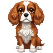 cavalier king charles spaniel sticker