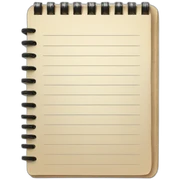 notepad sticker