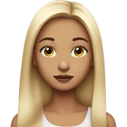 Girl with very Long lashes sticker