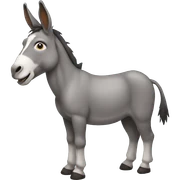 Donkey sticker