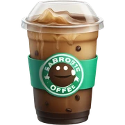 Iced coffee sticker