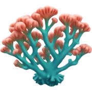 Coral sticker