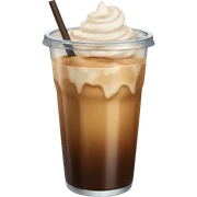 Iced coffee sticker