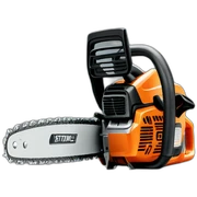 chain saw sticker