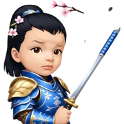 Samurai Warrior sticker