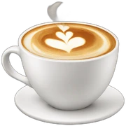 Running cappuccino sticker