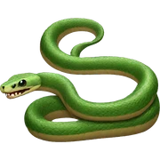 Snake sticker