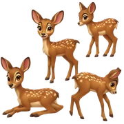 bambi sticker