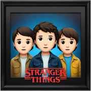 stranger things sticker