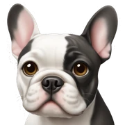 french bulldog sticker