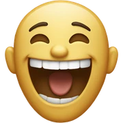 Laughing sticker